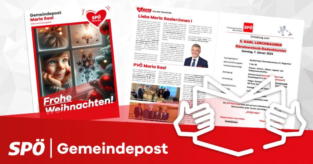 Gemeindepost Maria Saal Dezember 2023