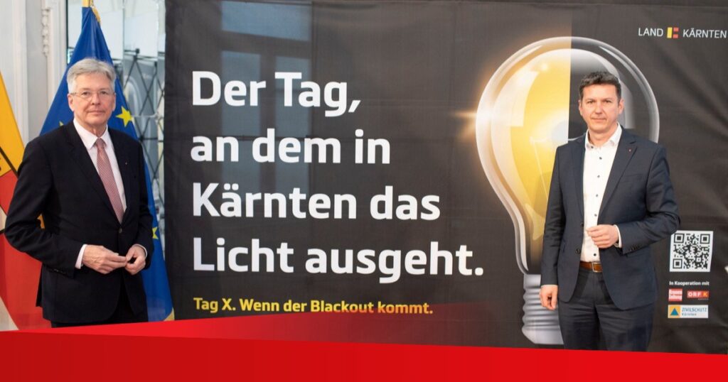 Tour-Start: Tag X. Blackout in K&auml;rnten.