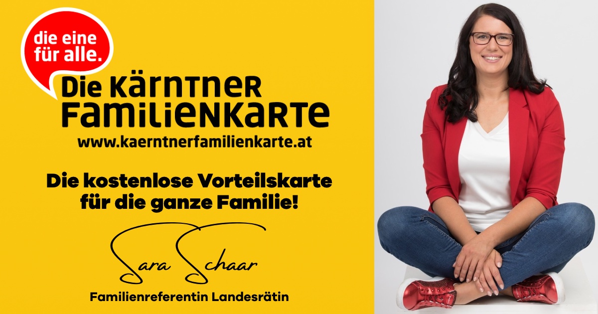 K&auml;rntner Familienkarte &ndash; Kostenlose Vorteilskarte f&uuml;r die ganze Familie